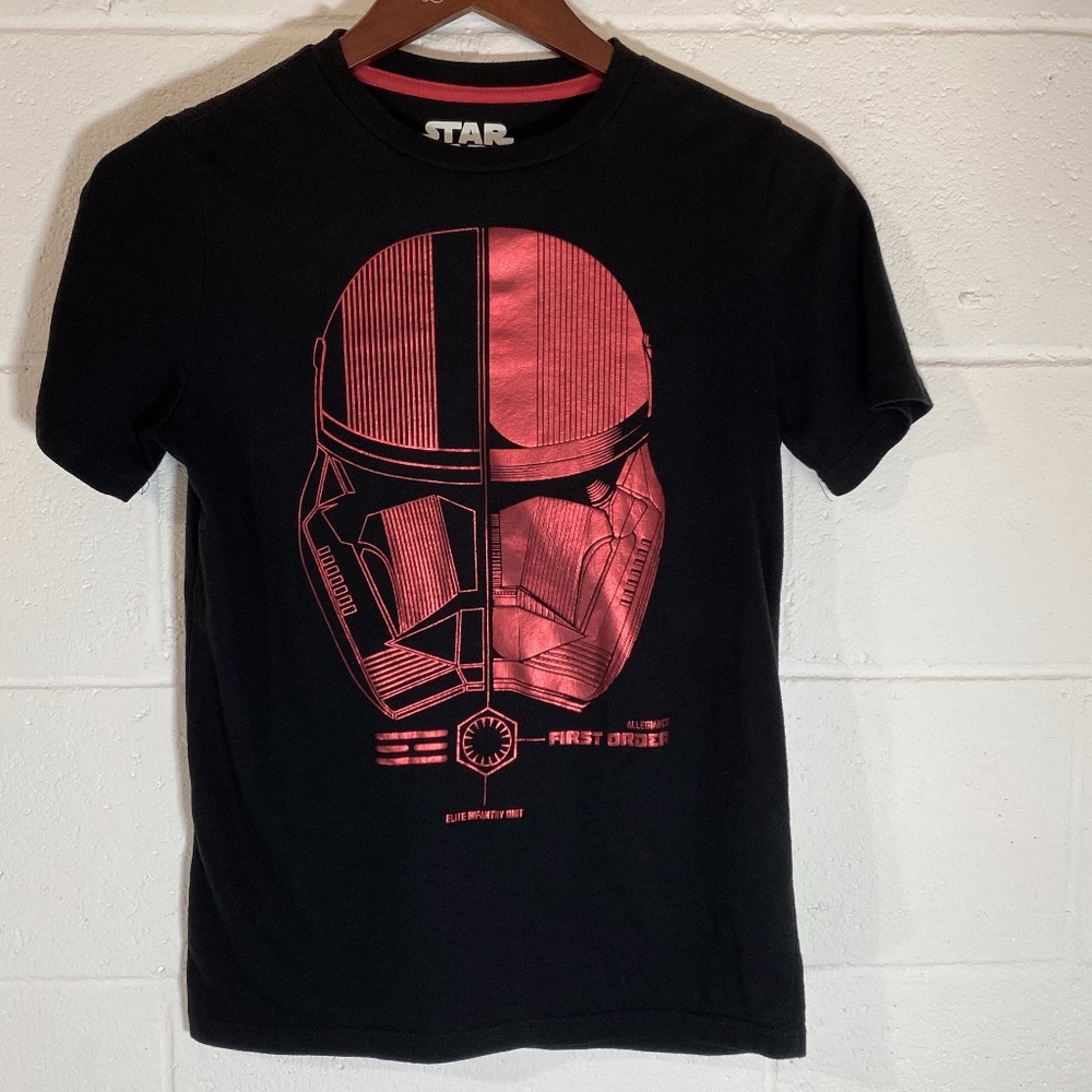 Star Wars First Order Black & Red Foil T-shirt